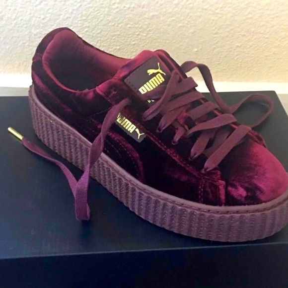 Puma Shoes Fenty Creeper Velvet Creeper Sneakers Poshmark